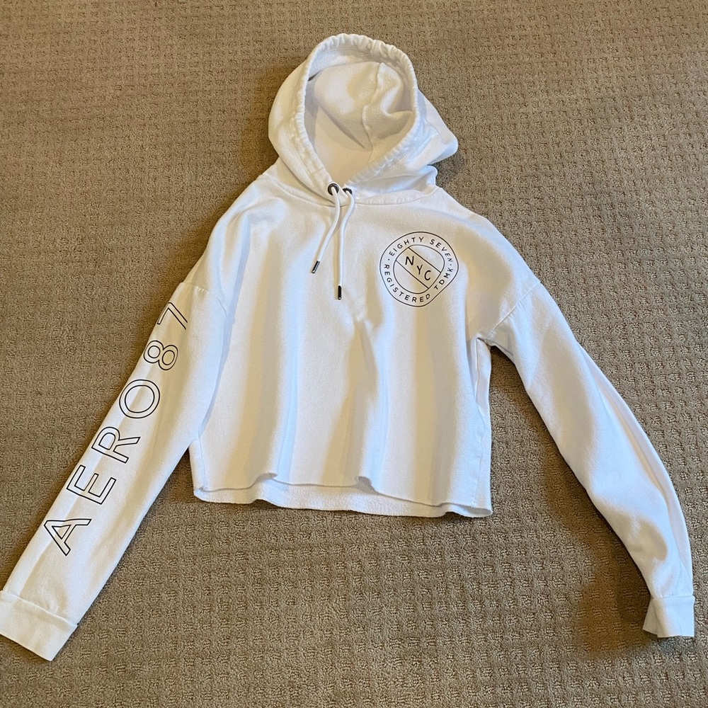 Aeropostale White Hoodie